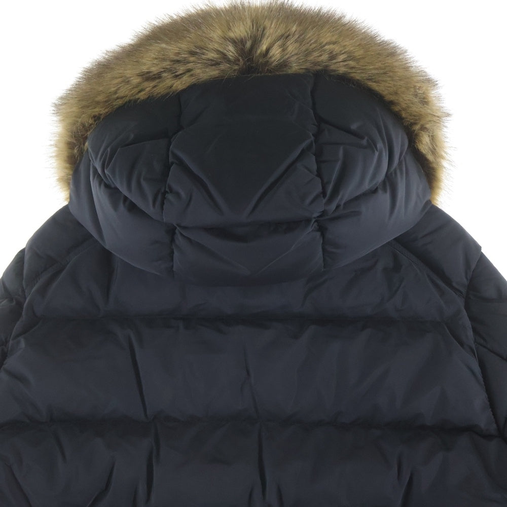 MONCLER(モンクレール) 23AW MAYA マヤ ファー ダウンジャケット ブラック I20911A00198 5968E