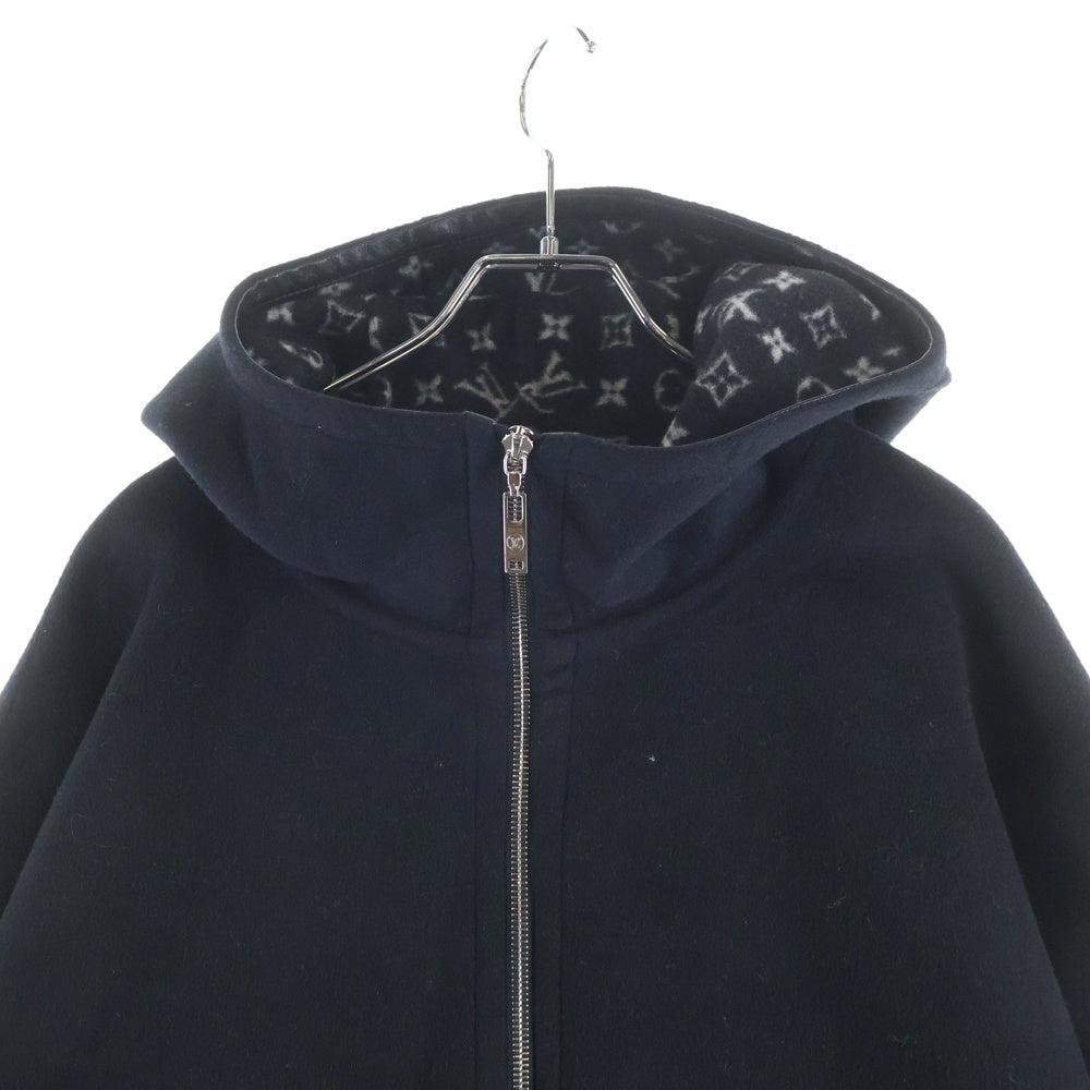 LOUIS VUITTON(ルイヴィトン) フーデッドケープ モノグラム ポンチョ ブラック RW201W QWE FICO17 RW201W QWE FICO17 レディース