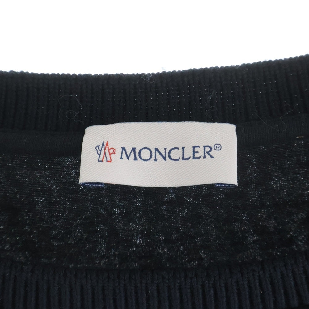 MONCLER(モンクレール) ABITO 半袖ワンピース ブラック レディース E20938550600