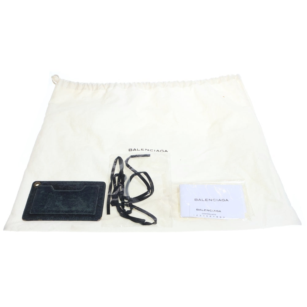 BALENCIAGA(バレンシアガ) ザファースト ハンドバッグ ブラック レザー 103208 ゴールド金具 レディース