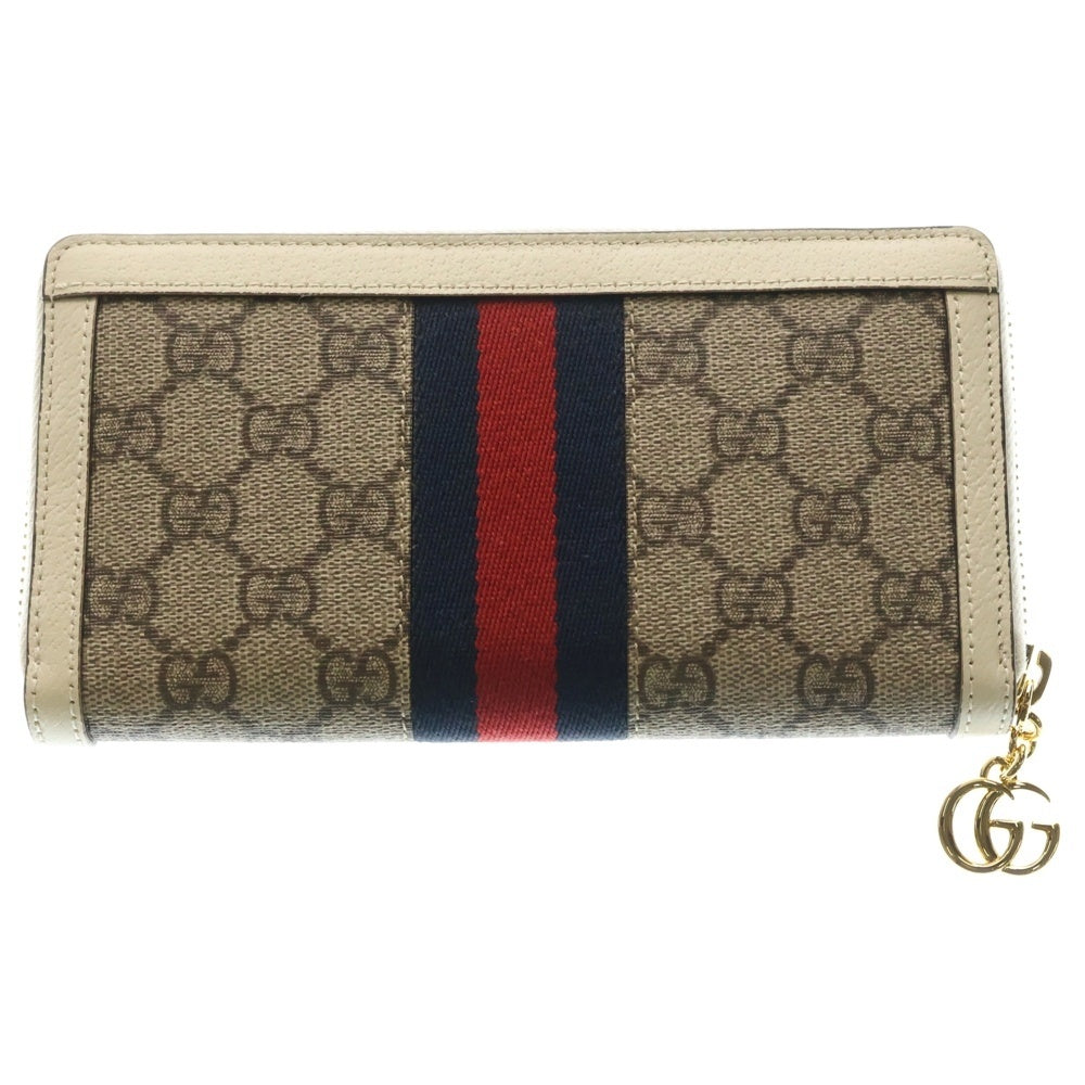 GUCCI(グッチ) GGスプリーム ロングウォレット 長財布 カードケース 
