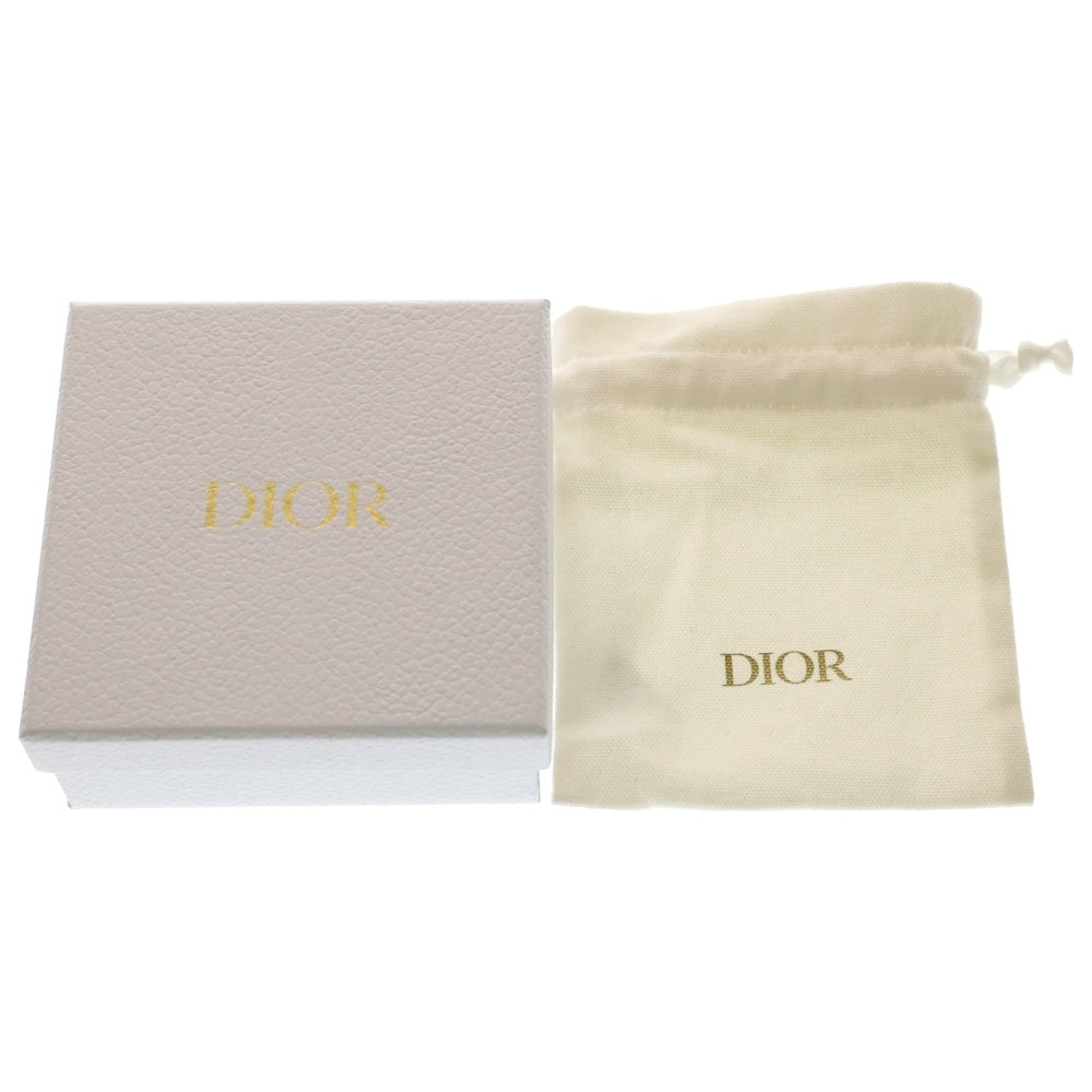 Christian Dior(クリスチャンディオール) レディディオール カナージュ カードケース 名刺入れ ブラック レザー ゴールド金具 レディース