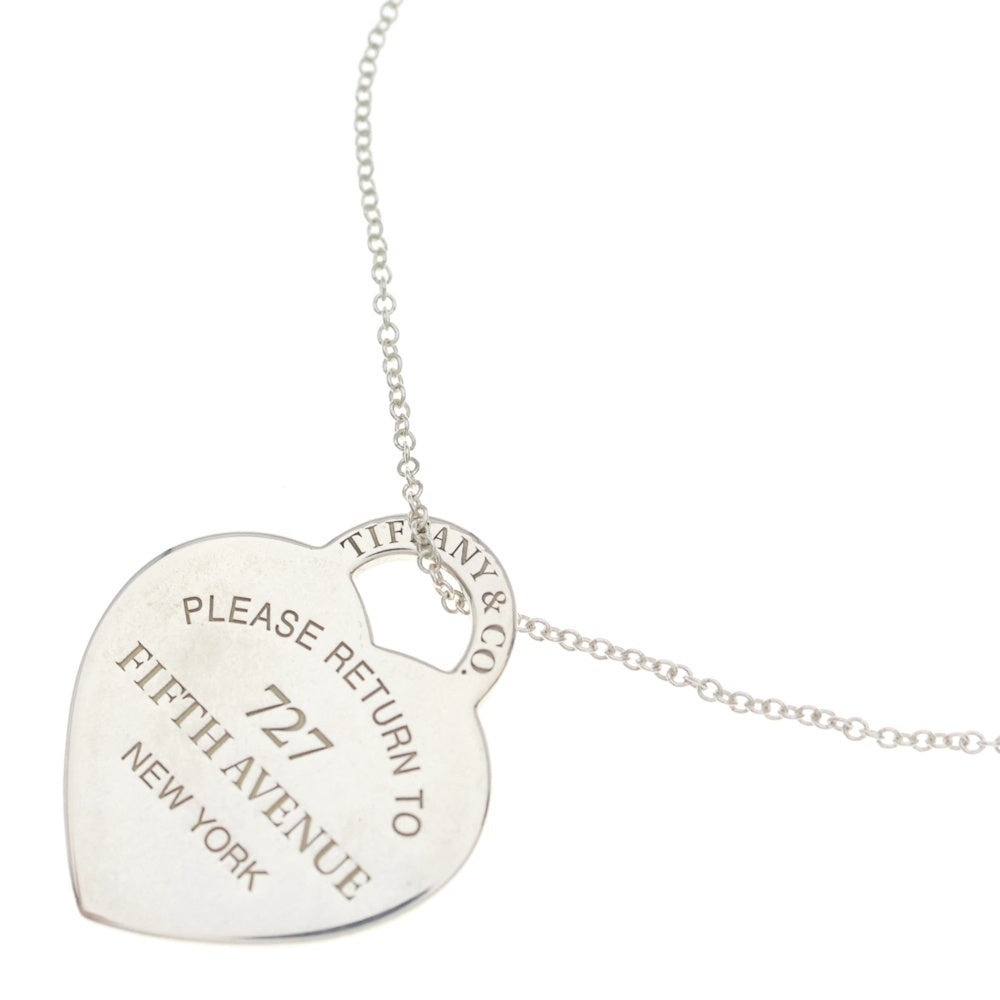 TIFFANY & Co.(ティファニー) リターントゥティファニー 727 ハートタグ ネックレス ペンダント チェーン シルバー チェーン SV925