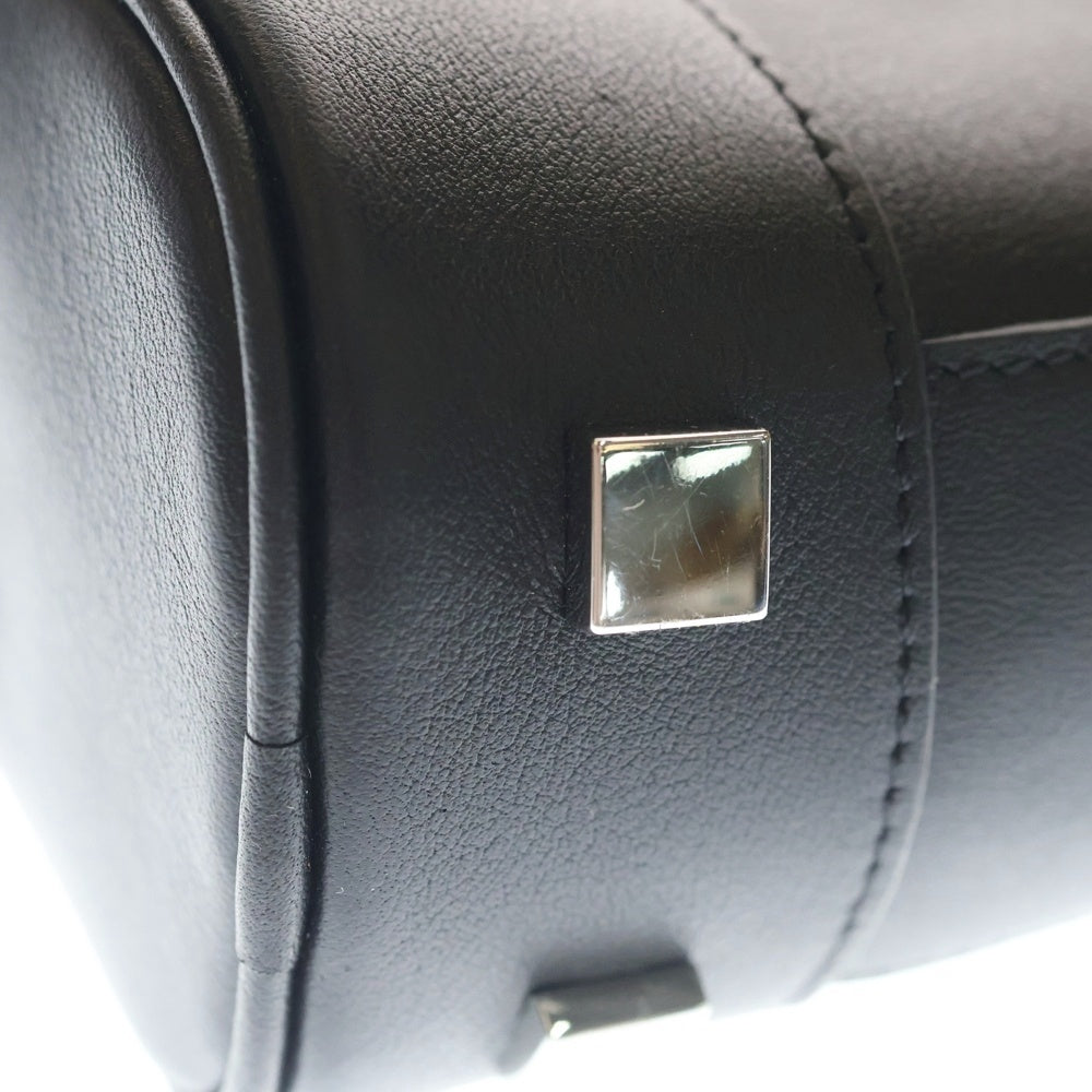 LOEWE(ロエベ) アマソナ23 ハンドバッグ ミニバッグ ブラック レザー シルバー金具 レディース