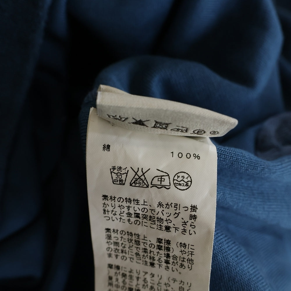 HERMES(エルメス) 半袖パイルトップス パイルポロシャツ ブルー M
