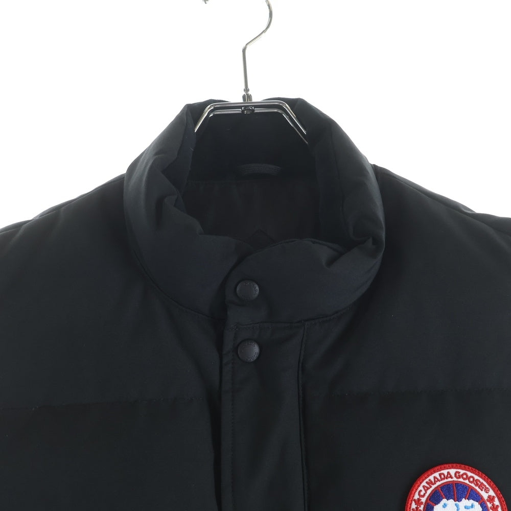 CANADA GOOSE(カナダグース) ロゴダウンベスト ブラック ナイロン M/M