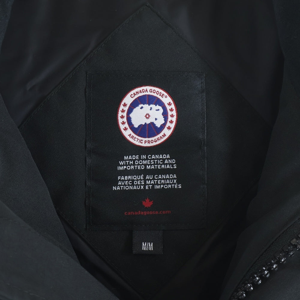 CANADA GOOSE(カナダグース) ロゴダウンベスト ブラック ナイロン M/M
