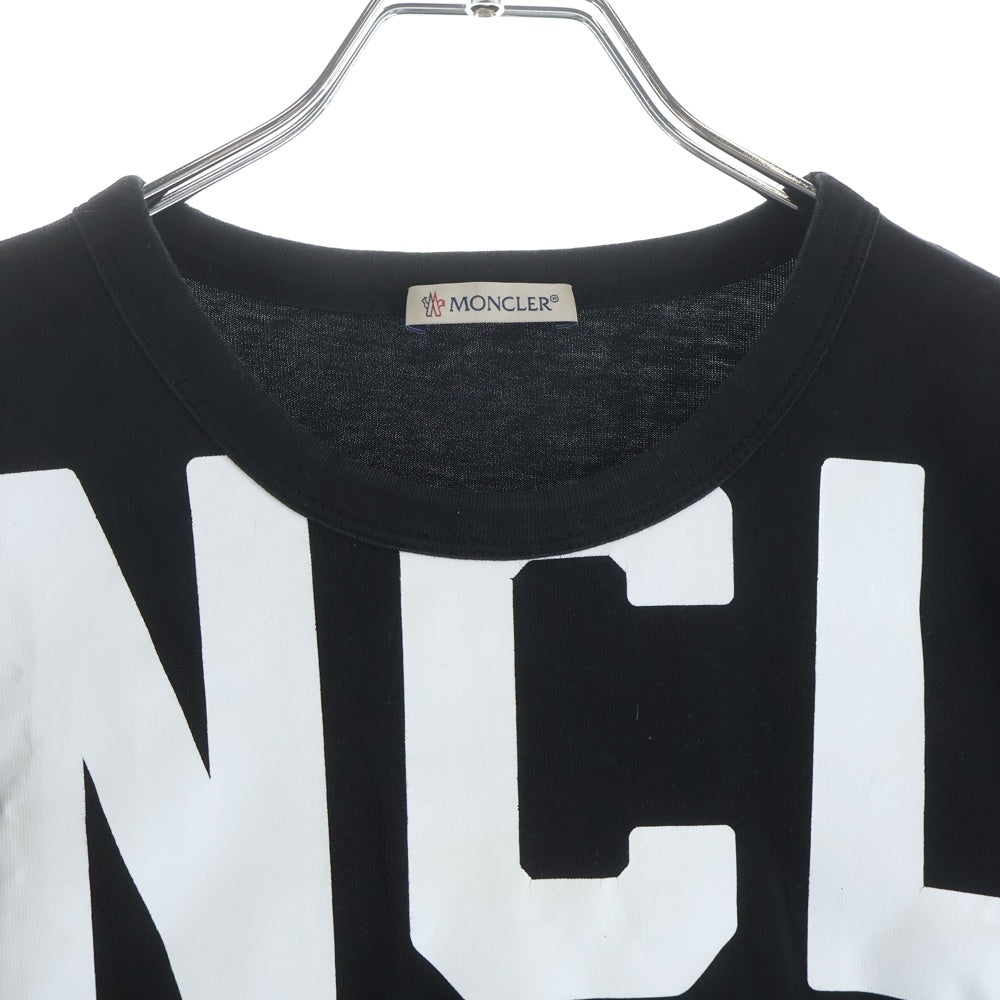 MONCLER(モンクレール) ロゴ半袖Tシャツ コットンブラック L F10918C70410 8390T
