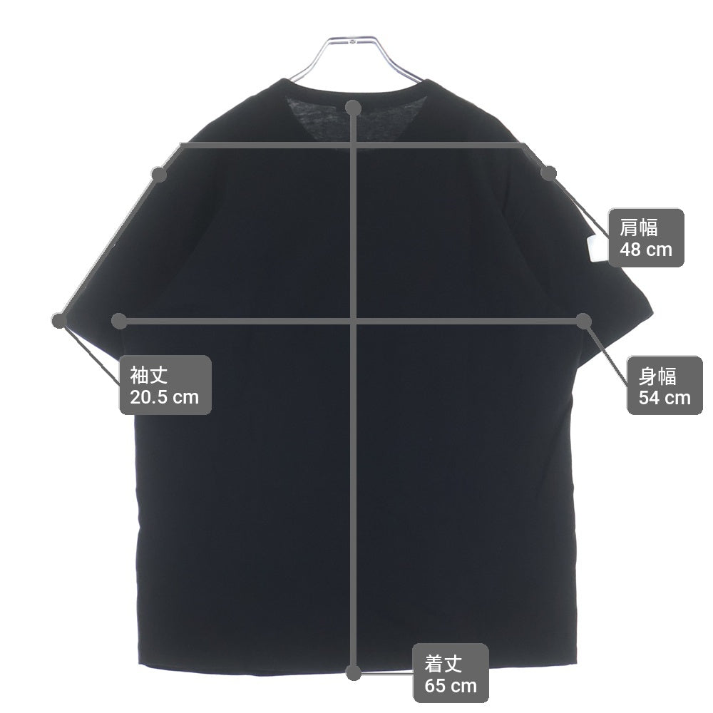 MONCLER(モンクレール) ロゴ半袖Tシャツ コットンブラック L F10918C70410 8390T