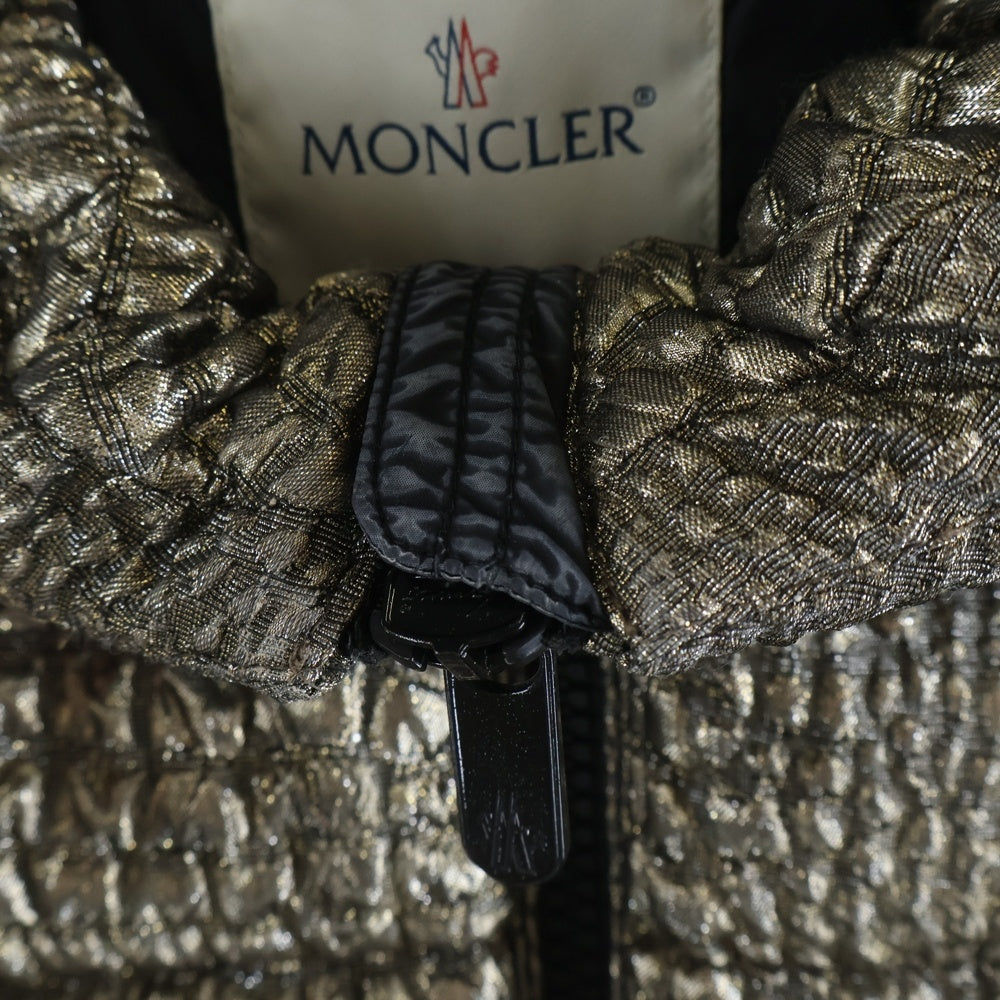 MONCLER(モンクレール) BERTEUIL GIUBBOTTO ダウンジャケット ゴールド ポリエステル #1 A20934686100 57574 レディース