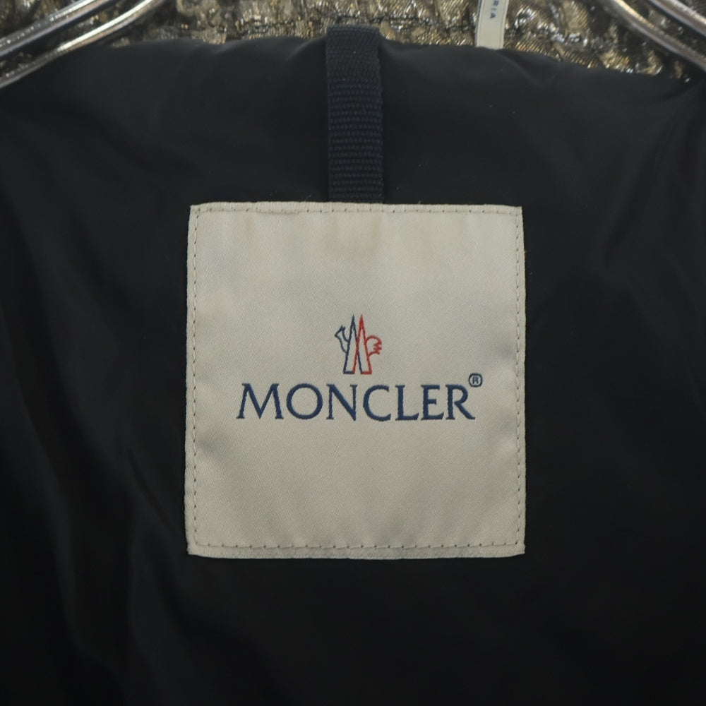 MONCLER(モンクレール) BERTEUIL GIUBBOTTO ダウンジャケット ゴールド ポリエステル #1 A20934686100 57574 レディース
