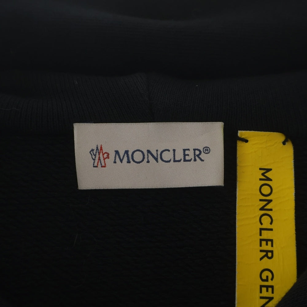 MONCLER(モンクレール) 23SS ×Mercedes-Benz by NIGO メルセデスベンツ ニゴー ロゴ刺繍 ジップアップ スウェットパーカー フーディー ブラック K14018G00004 89AWV