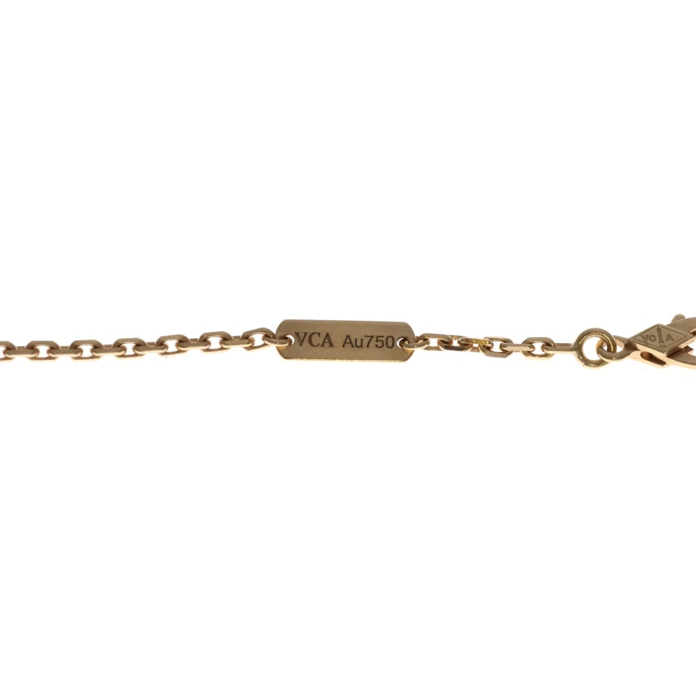 Van Cleef & Arpels(ヴァンクリーフアンドアーペル) マジックアルハンブラ 1モチーフ オニキス ロングネックレス K18YG イエローゴールド VCARO49M00 レディース