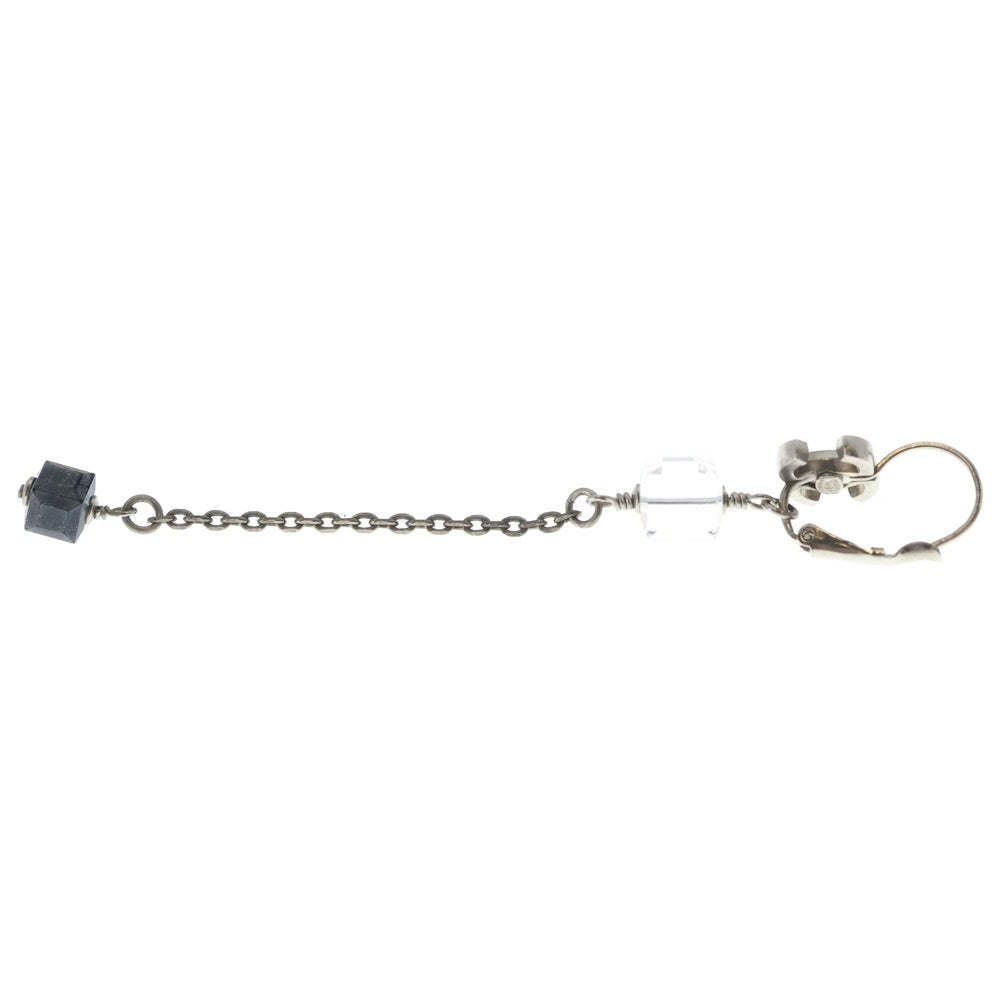 CHANEL(シャネル) ココマーク アクリルキューブ イヤリング シルバー レディース