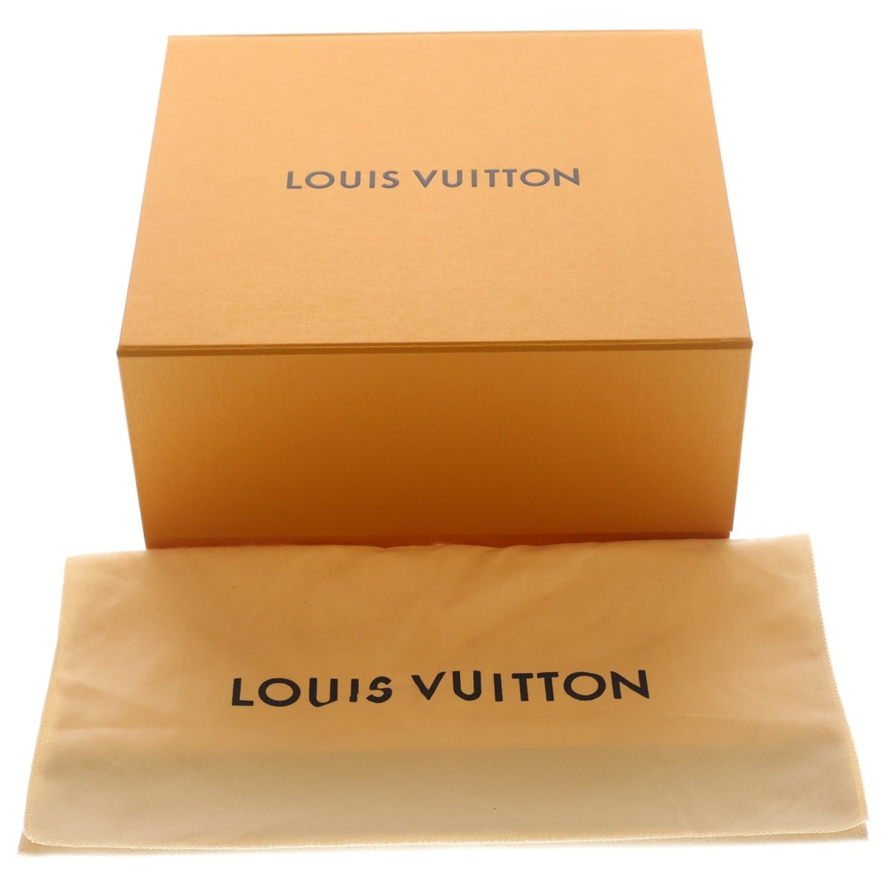 LOUIS VUITTON(ルイヴィトン) モノグラムリバース ドーフィーヌMINI ショルダーバッグ ブラウン レザー×PVC M45959 ゴールド金具 レディース