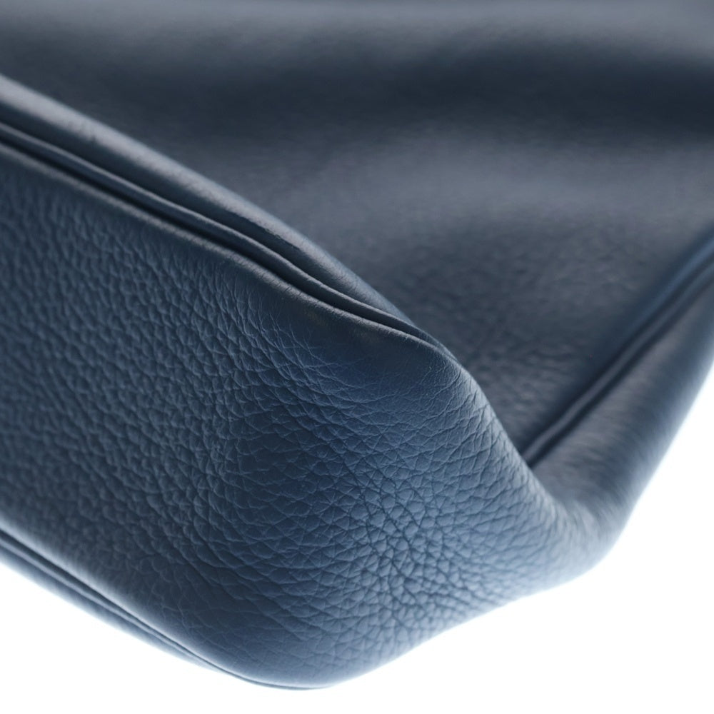 HERMES(エルメス) マサイPM ブルージーン 2WAYバッグ ショルダーバッグ トートバッグ ハンドバッグ ブルー レザー トリヨン □G刻印 シルバー金具 レディース
