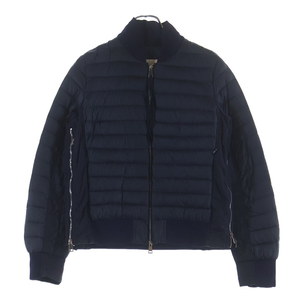 MONCLER(モンクレール) ■ROME ダブルジップ ブルゾン ダウンジャケット ネイビー ナイロン レディース