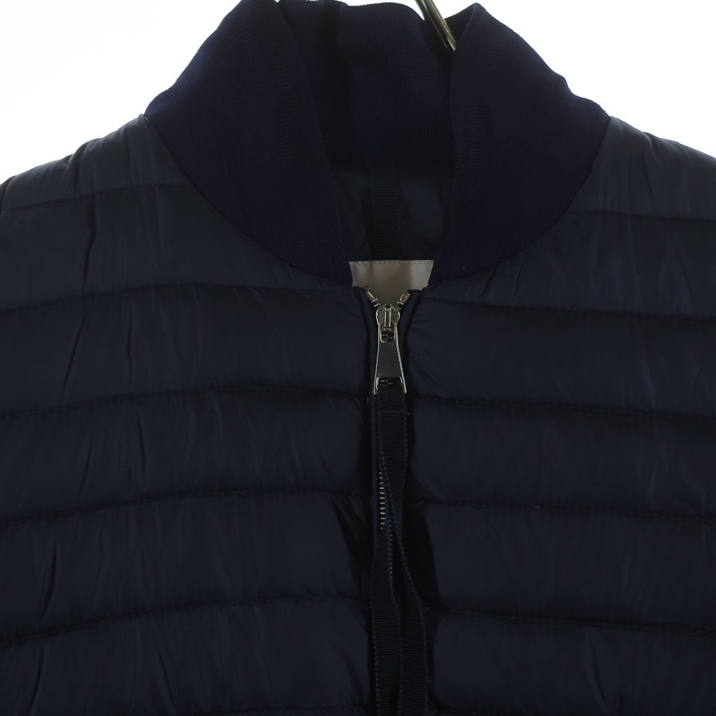 MONCLER(モンクレール) ■ROME ダブルジップ ブルゾン ダウンジャケット ネイビー ナイロン レディース
