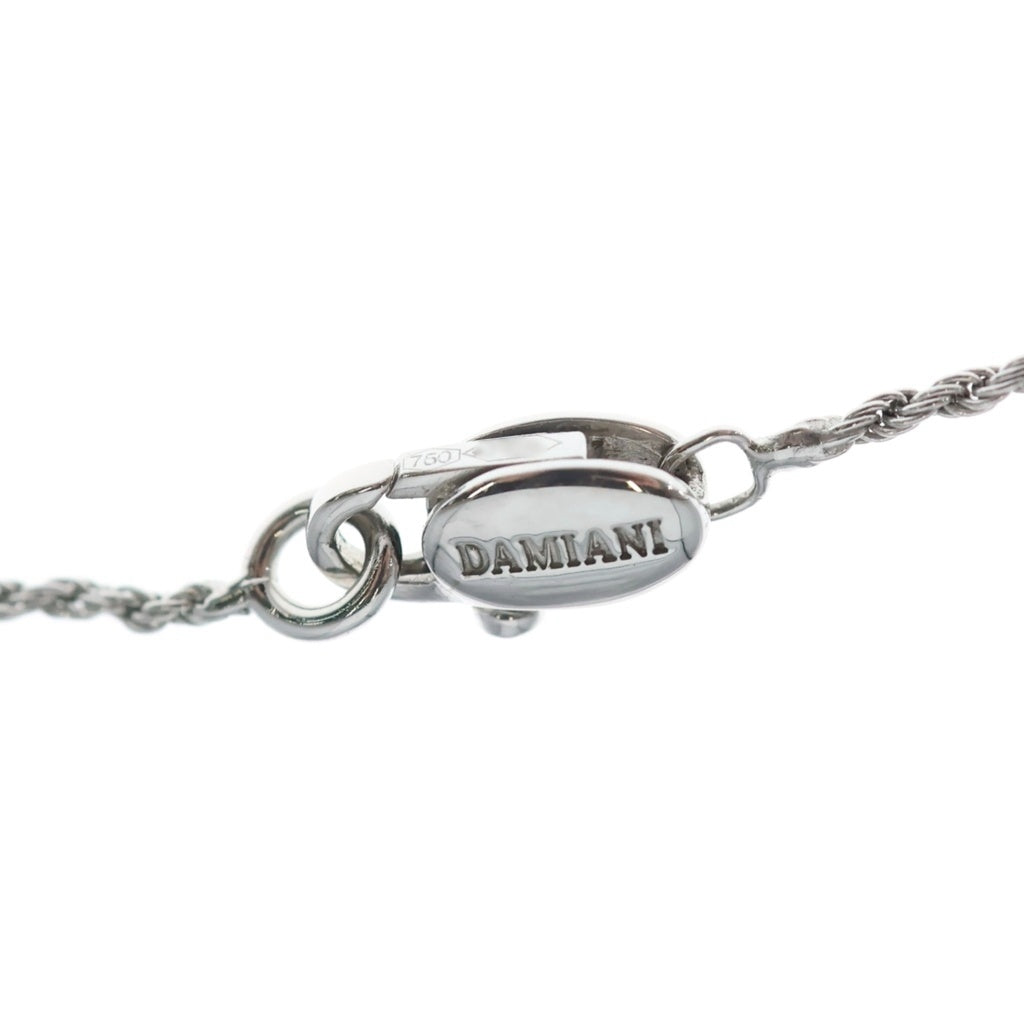 DAMIANI(ダミアーニ) ベルエポックM エメラルドダイヤ ペンダントネックレス ペンダント チェーン ホワイトゴールド×グリーン WG レディース