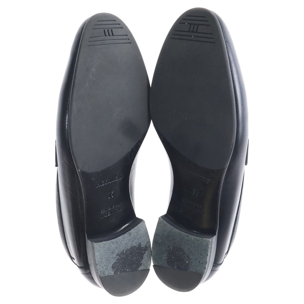 HERMES(エルメス) モカシン パンプス ブラック #35 レディース