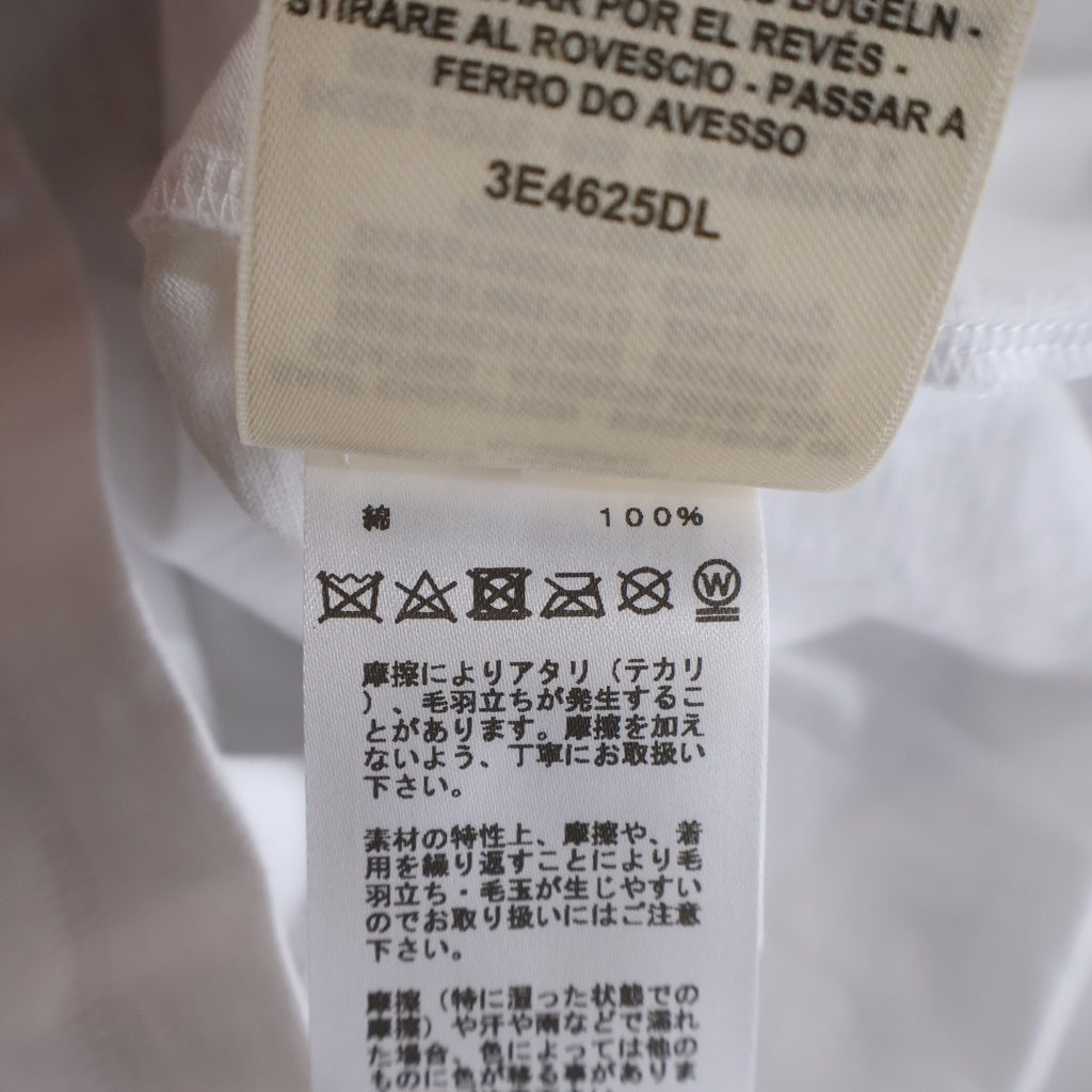 HERMES(エルメス) 23SS カノエ プリント 半袖 Tシャツ カットソー ホワイト レディース 3E4625DL