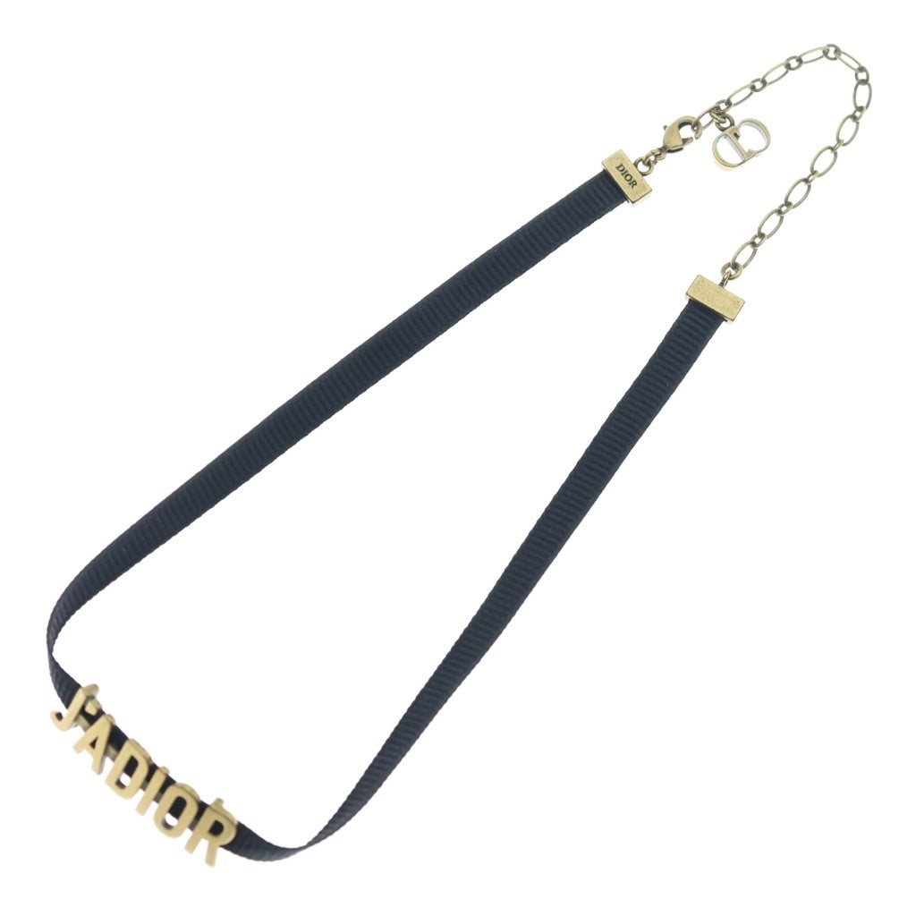 Christian Dior(クリスチャンディオール) J'ADIOR チョーカー GP ゴールド×ブラック レディース