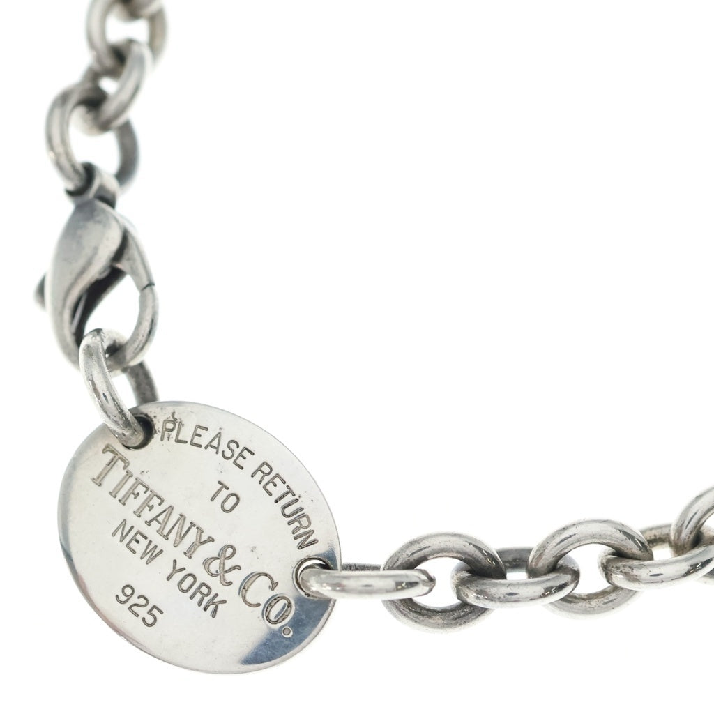 TIFFANY & Co.(ティファニー) リターントゥティファニー オーバルタグ ネックレス ペンダント チェーン シルバー 925 52.6g レディース