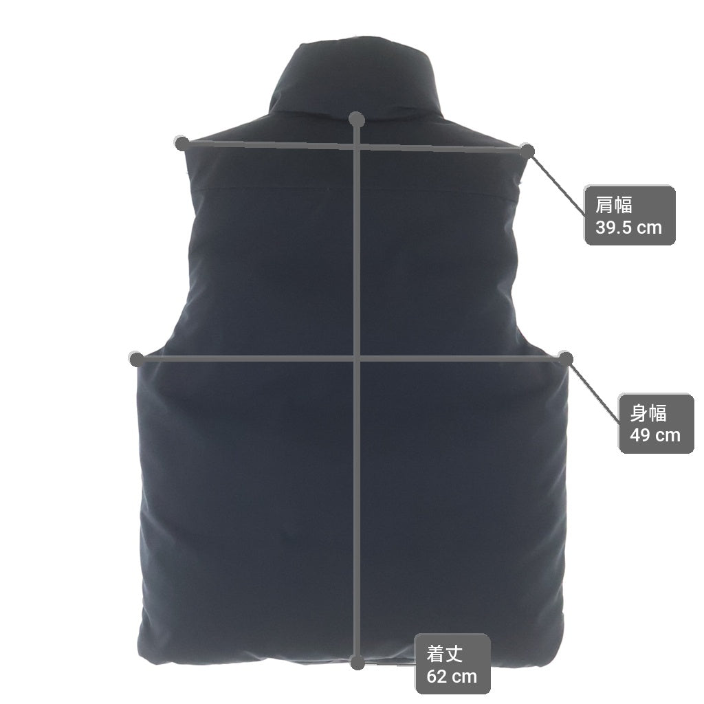   カナダグース モントリオール ダウンベスト ブラック ナイロン S/P 3434JM R CANADA GOOSE(カナダグース) モントリオール ダウンベスト ブラック