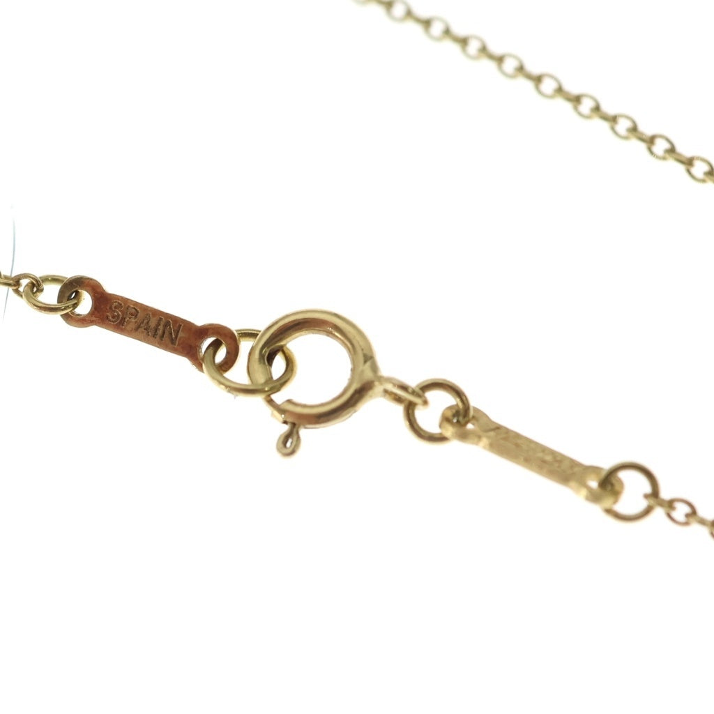 TIFFANY & Co.(ティファニー) オープンハート ダイヤ ネックレス ペンダント チェーン ゴールド 750YG レディース