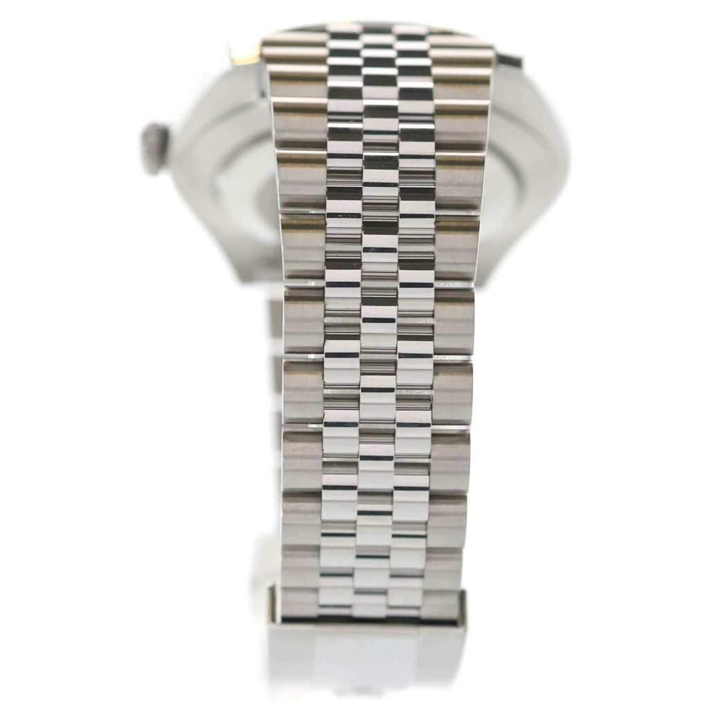 ROLEX(ロレックス) デイトジャスト 黒文字盤 ジュビリーブレス SS/AT 自動巻き 126300 腕時計 レディース