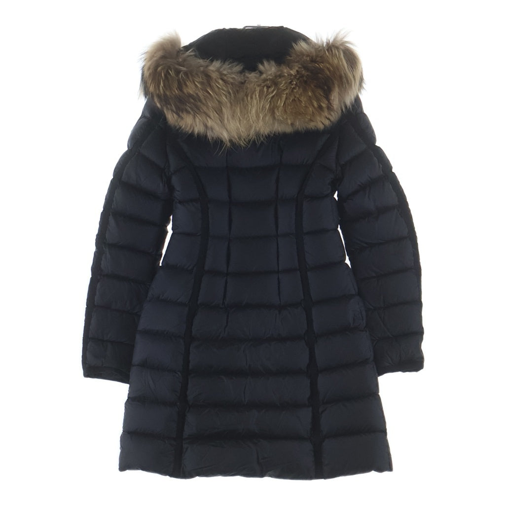 MONCLER(モンクレール) エルミファー ナイロンロングダウンジャケット ブラック #00 レディース