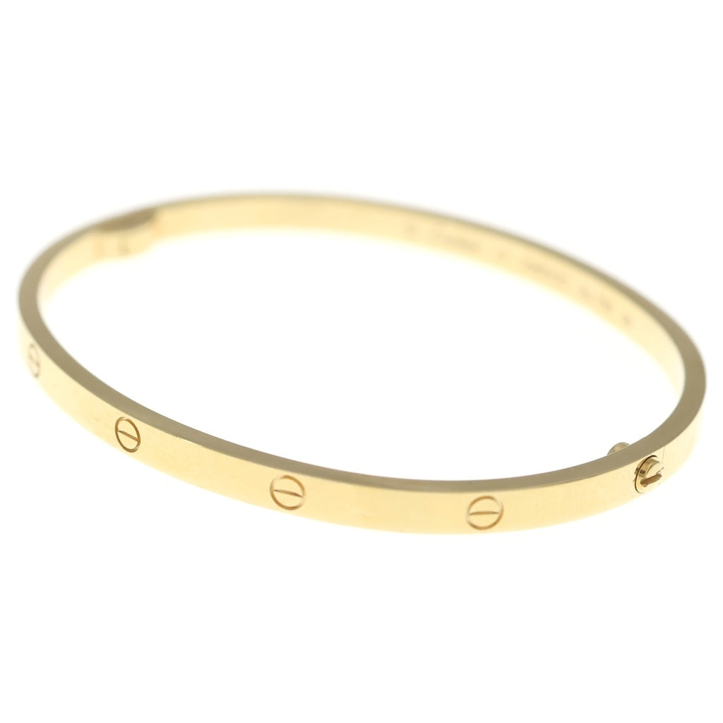 Cartier(カルティエ) ラブブレスSM ブレスレット イエローゴールド Au750YG 19.3g #17 ドライバー付 レディース