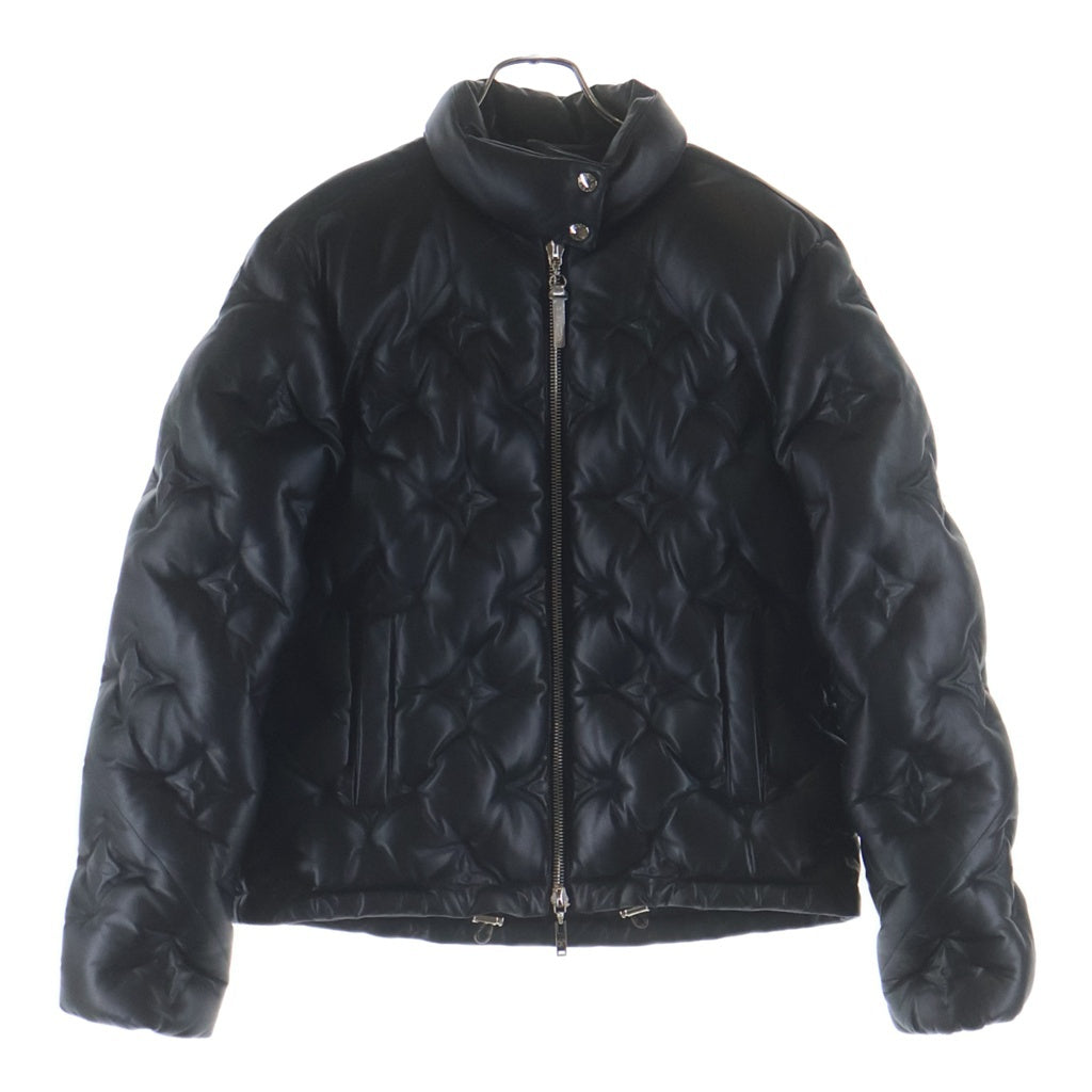 LOUIS VUITTON(ルイヴィトン) モノグラム キルティング ダウンジャケット ブラック レーヨン #38 RM192M NOH FHLC02 レディース