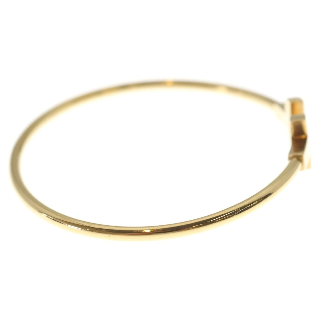 TIFFANY & Co.(ティファニー) Tワイヤー Au750 K18YG ブレスレット バングル イエローゴールド レディース