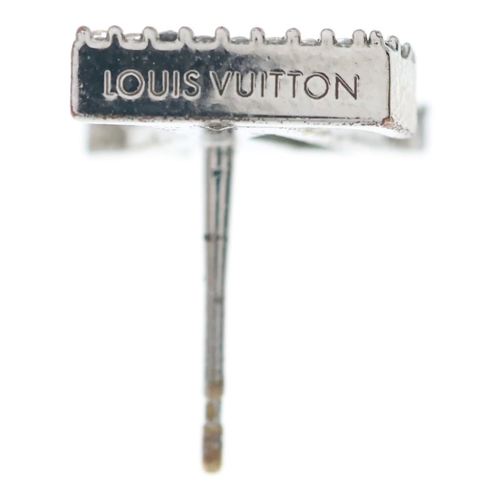 LOUIS VUITTON(ルイヴィトン) アイコニック ストラス ラインストーン ピアス シルバー GP M00608 レディース