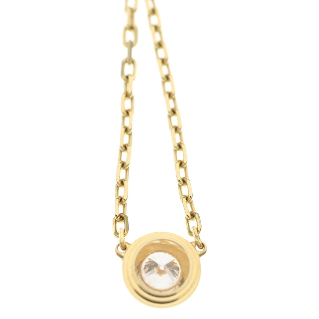 Cartier(カルティエ) ダムール LM ディアマンレジェ ダイヤモンド Au750 K18YG ネックレス ペンダント イエローゴールド レディース