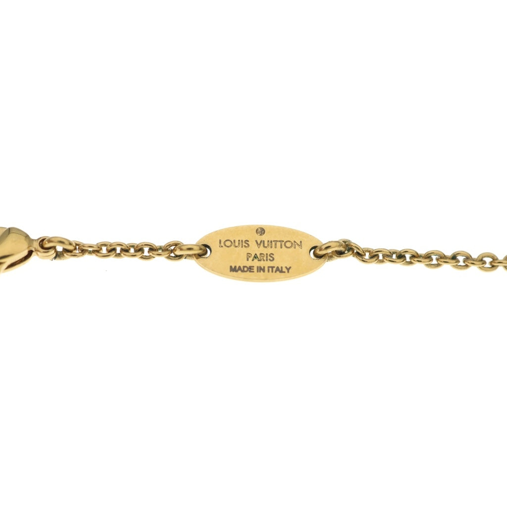 LOUIS VUITTON(ルイヴィトン) エセンシャルV ネックレス ペンダント チェーン ゴールド GP M61083 レディース