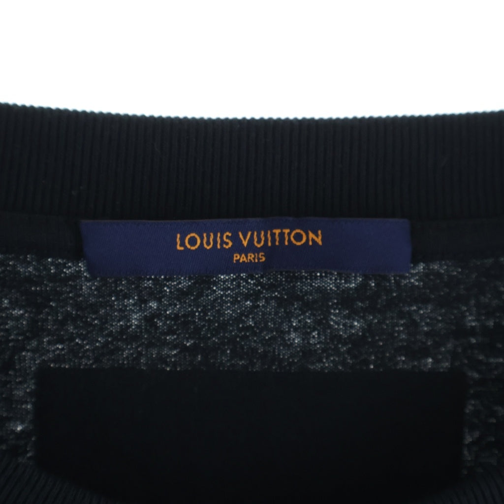 LOUIS VUITTON(ルイヴィトン) LVスプレットエンブロイダリー 半袖Tシャツ ブラック #XL HNY14W