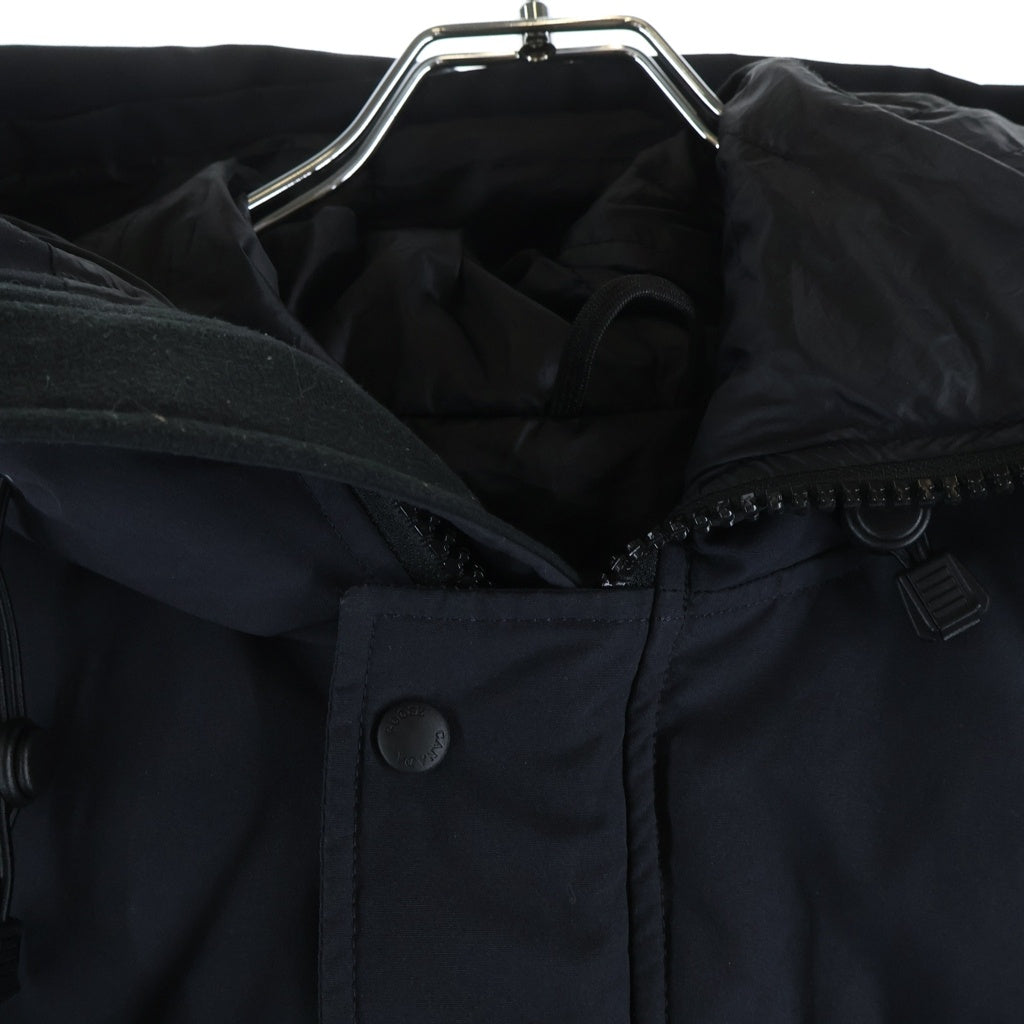 CANADA GOOSE(カナダグース) CARSON PARKA BLACK LABEL スリムフィット フーデッド ダウンジャケット ブラック 3805MB