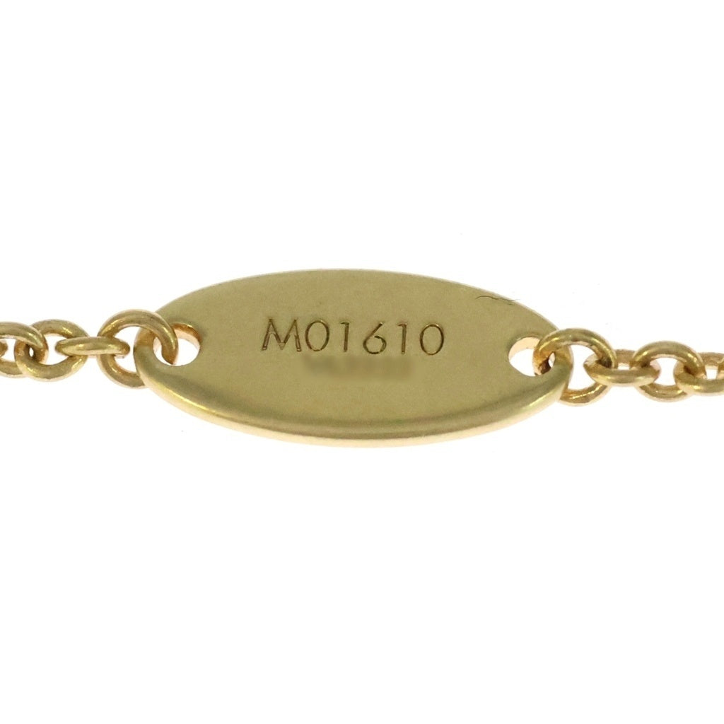 LOUIS VUITTON(ルイヴィトン) ソートワール ルイザ ロゴ ネックレス ペンダント ゴールド YG×レジンパール GP M01610 レディース