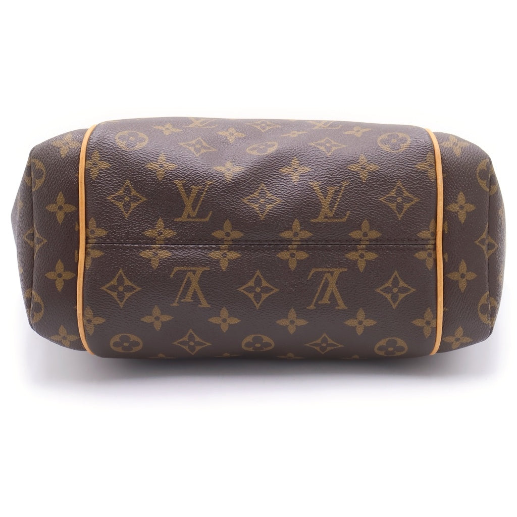LOUIS VUITTON(ルイヴィトン) モノグラム トータリーPM PVC レザー トートバッグ M56688 ブラウン レディース