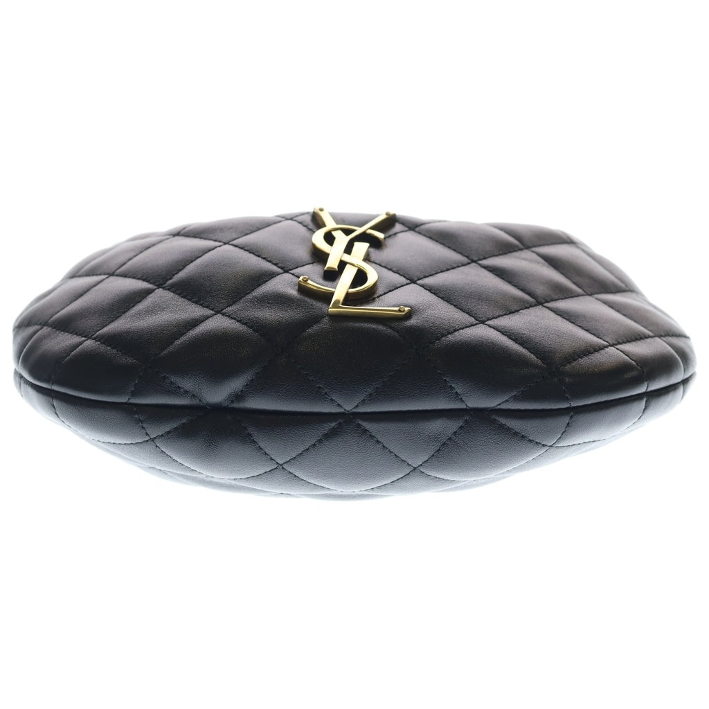 SAINT LAURENT PARIS(サンローランパリ) イカリーノ レザー ゴールド金具 ハンドバッグ 851689 ブラック レディース