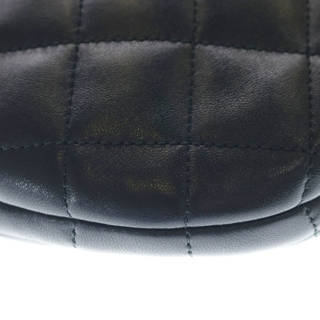 SAINT LAURENT PARIS(サンローランパリ) イカリーノ レザー ゴールド金具 ハンドバッグ 851689 ブラック レディース