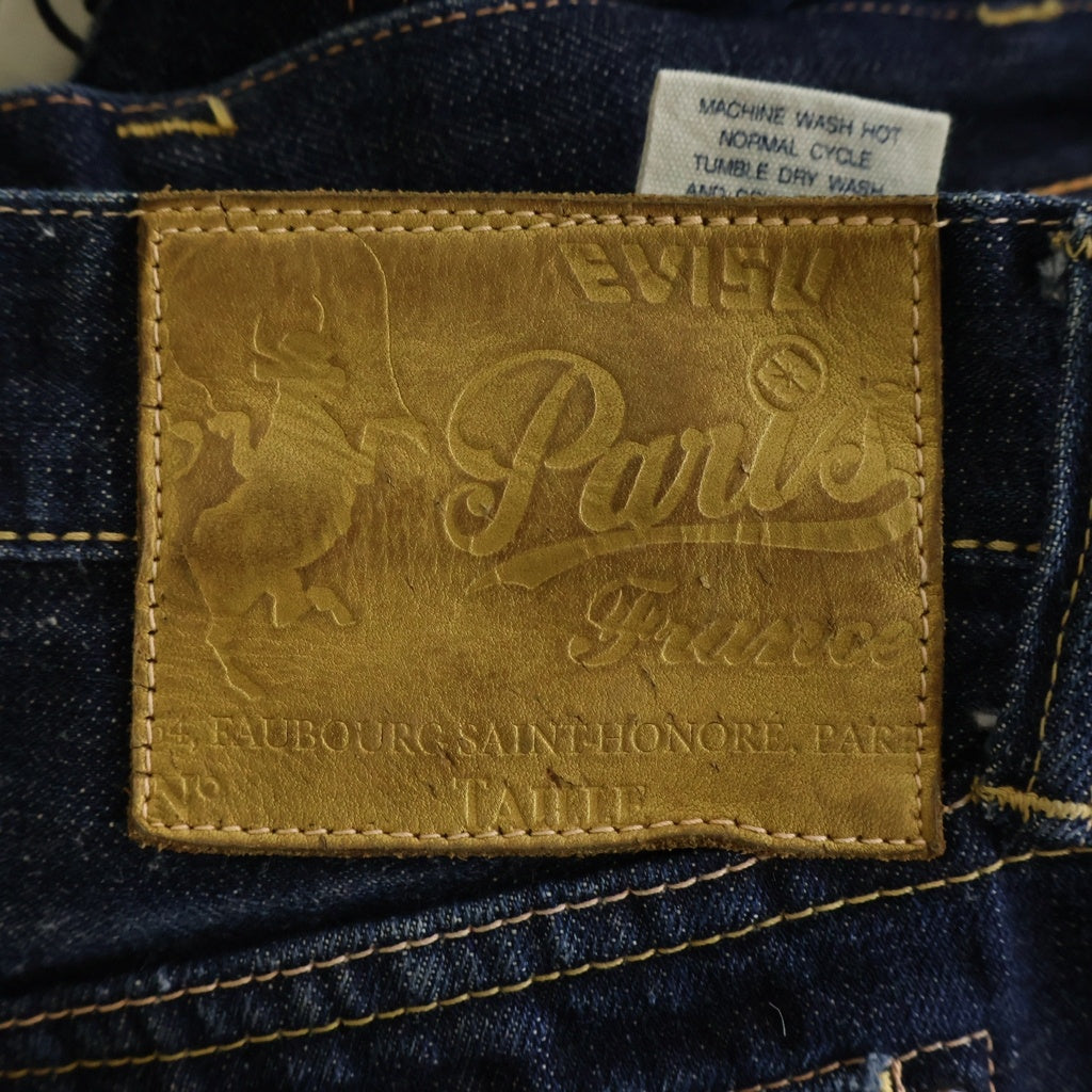 EVISU(エビス) 塩谷ブラザーズコラボ ジーンズ デニム インディゴ 32x33