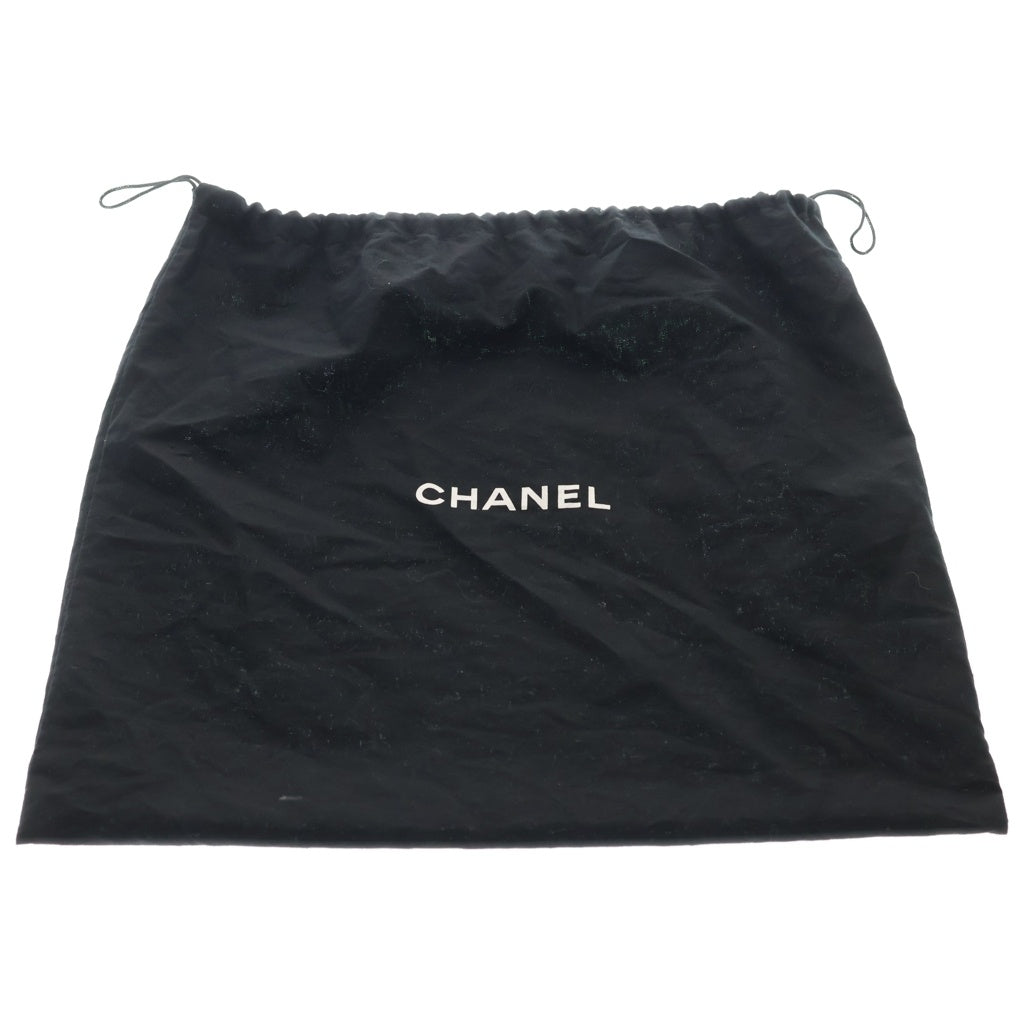 CHANEL(シャネル) マトラッセ ラムスキン レザー ターンロック Wチェーン ショルダーバッグ ゴールド金具 ブラック 1番台 レディース
