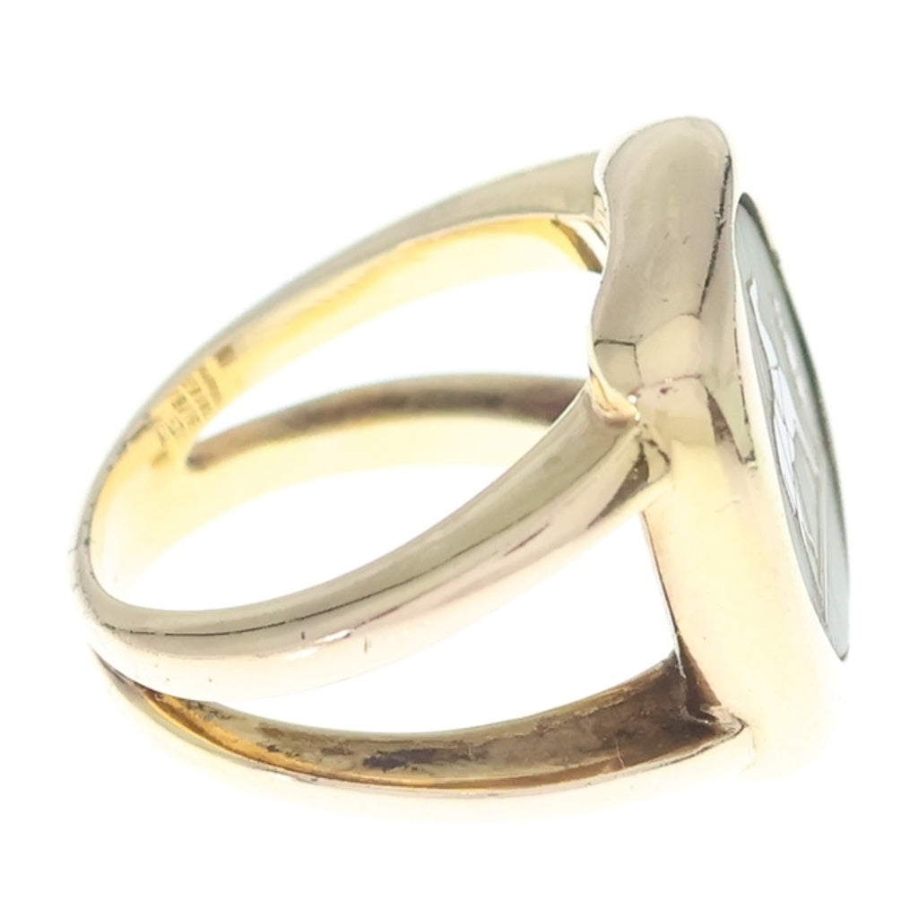 HERMES(エルメス) BIJOUTERIE FANTAISIE コロゾ リング ゴールド #53 レディース