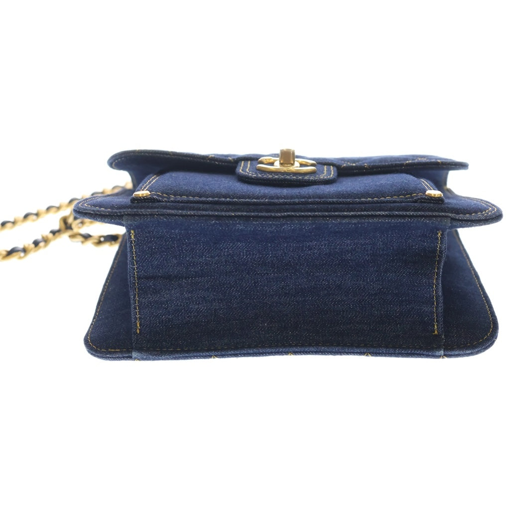 CHANEL(シャネル) マトラッセ チェーンハンドル デニム 2WAY ハンド