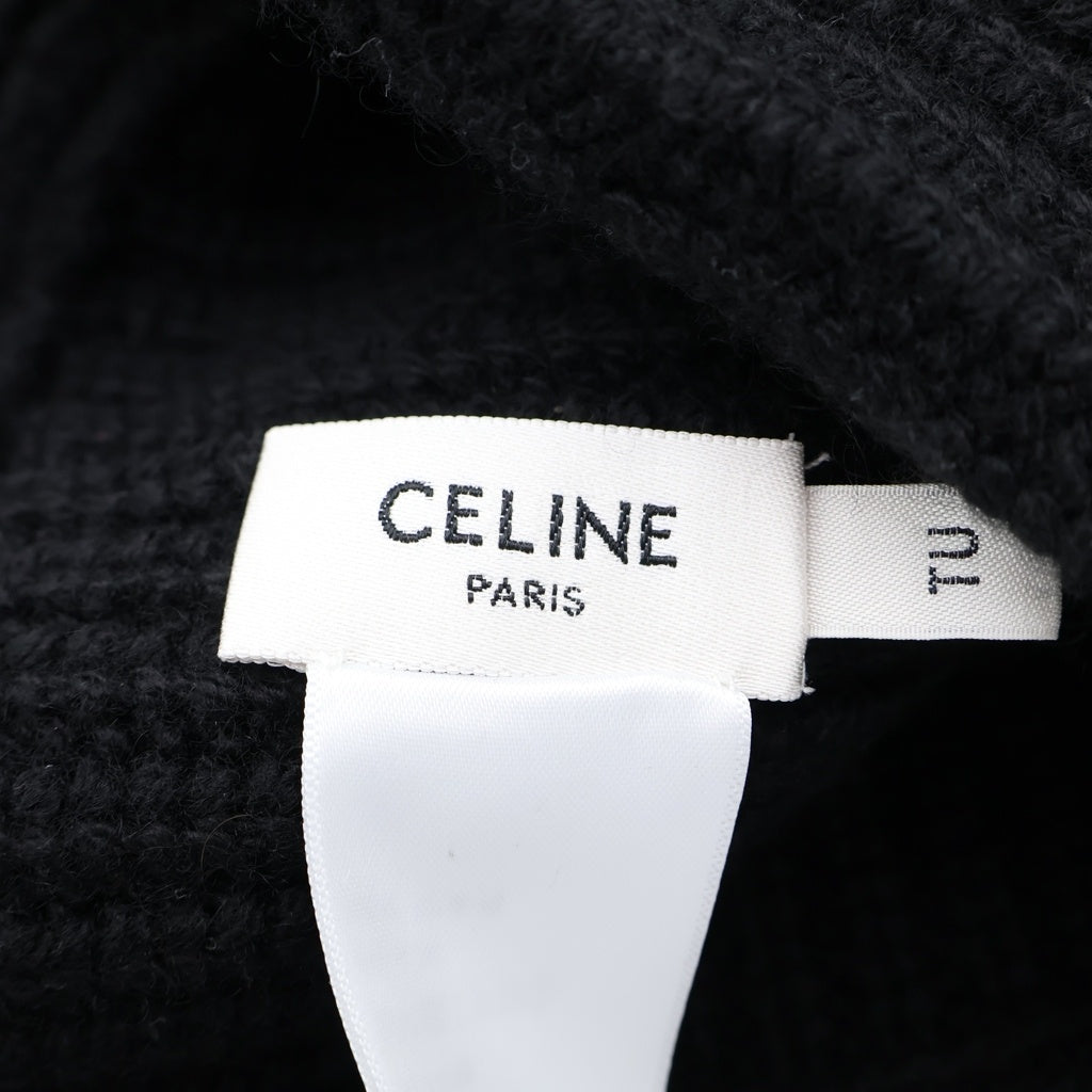 CELINE(セリーヌ) トリオンフ カシミヤクロシェバケットハット