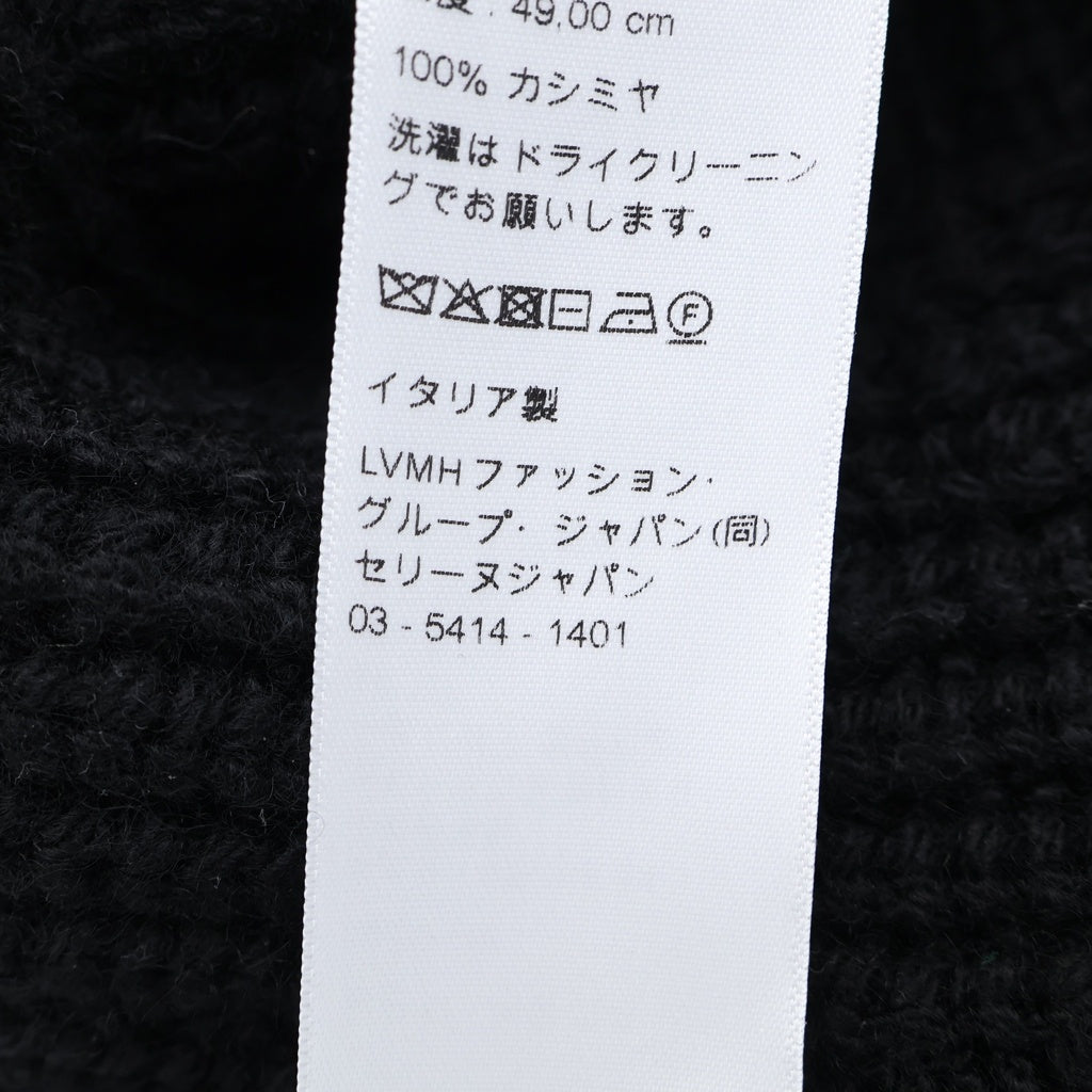 CELINE(セリーヌ) トリオンフ カシミヤクロシェバケットハット