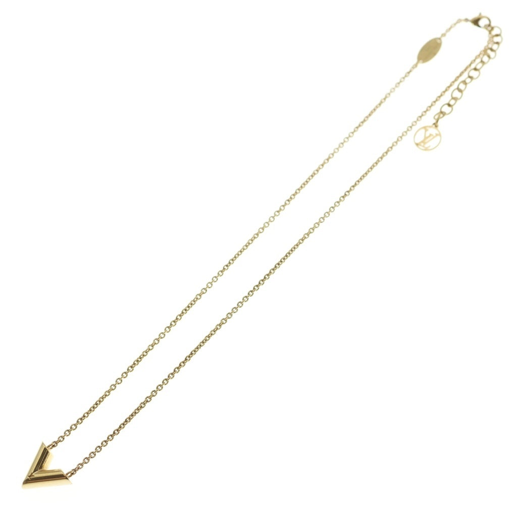 LOUIS VUITTON(ルイヴィトン) エセンシャルV ネックレス ゴールド M61083 レディース